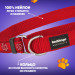 Mартингейл ошейник для собак Red Dingo светоотражающий лайм 24-36 см, 15 мм | S