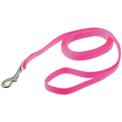 PetLine поводок для собаки с карабином розовый 10мм х 1,5м
