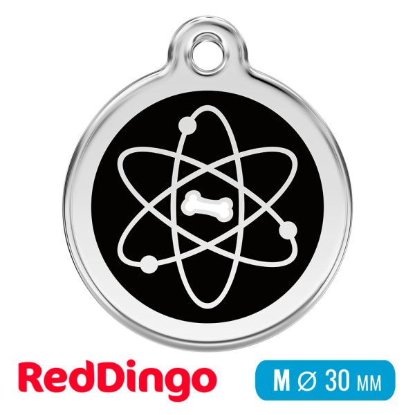 6053.600 Adresnik dlya sobaki Red Dingo srednii M atom Adresnik dlya sobaki Red Dingo srednii M atom, Adresniki Red Dingo razmer M Адресник для собаки Red Dingo средний M атом